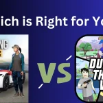 Dude Theft Wars vs. Car Parking Multiplayer