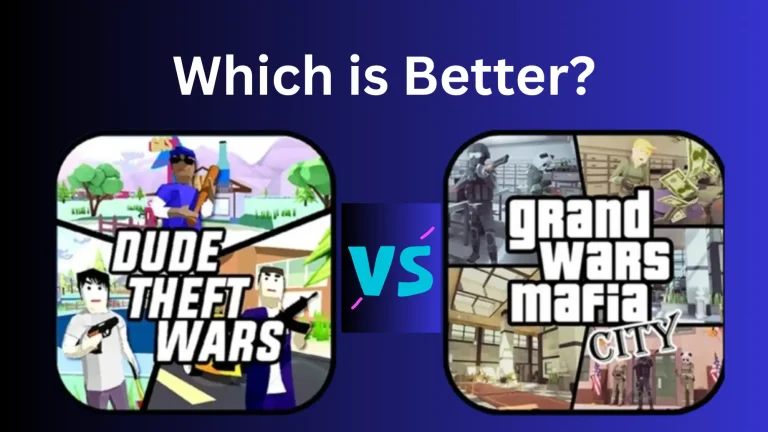 Dude Theft Wars vs. Grand Wars Mafia City